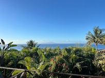View of sea and St. Vincent from the room