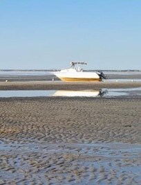 Mud flats at Linnel Landing