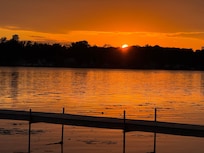 Sunset from the dock