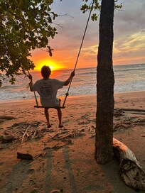 Private Beach at the end of the street