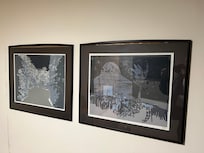 Broken picture frames