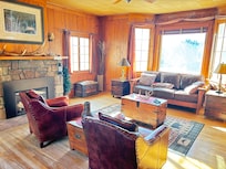 Beautifully decorated living room