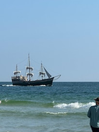 The pirate ship