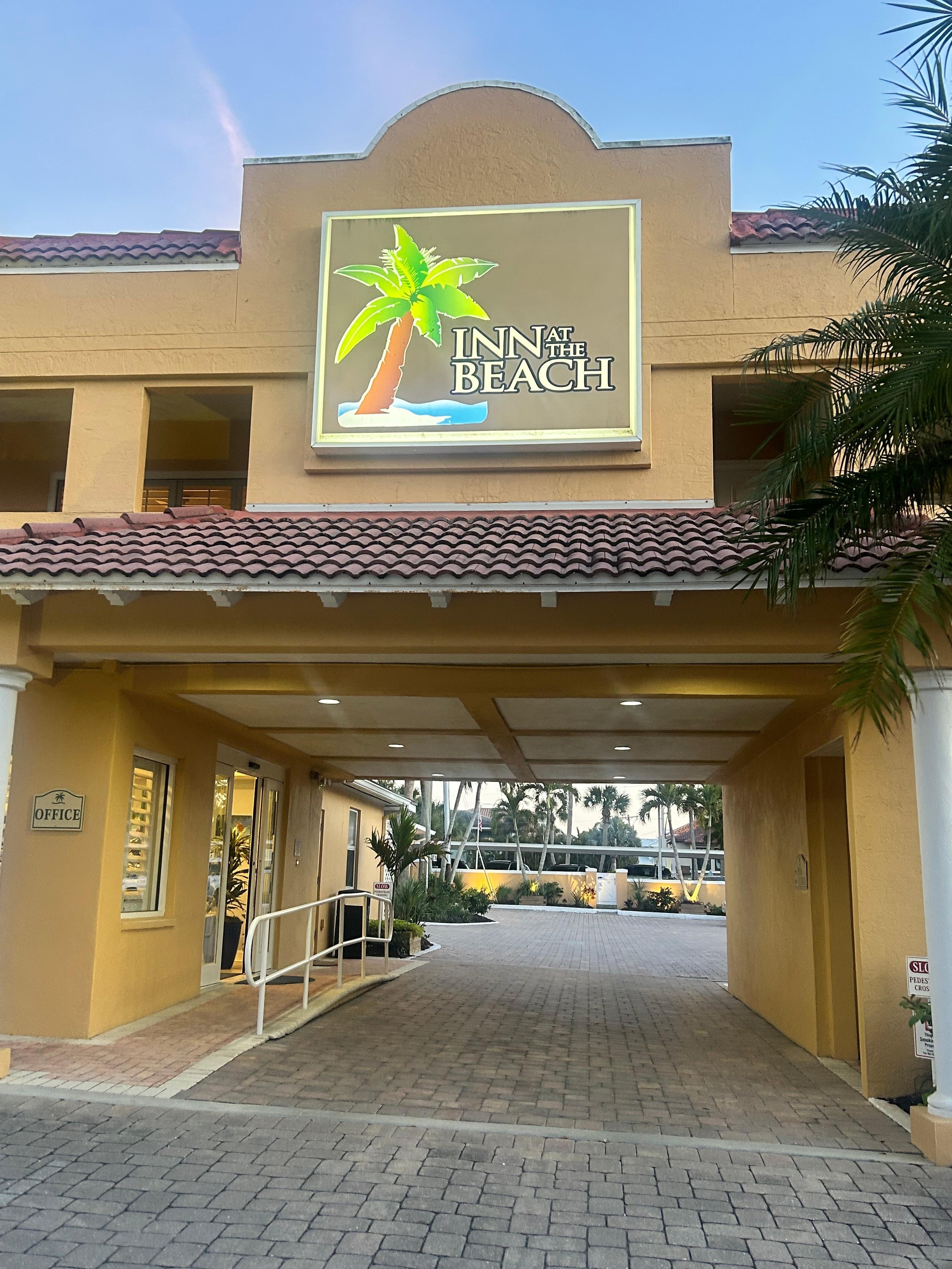 Front of property, parking available on site 