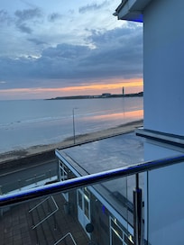 The view from our bedroom, from the balcony