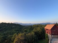 Upper deck view of the Smokies