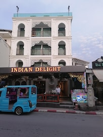 Front of hotel