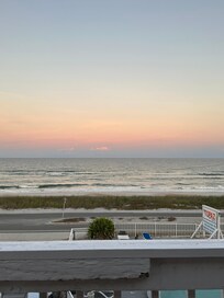 View from the balcony.