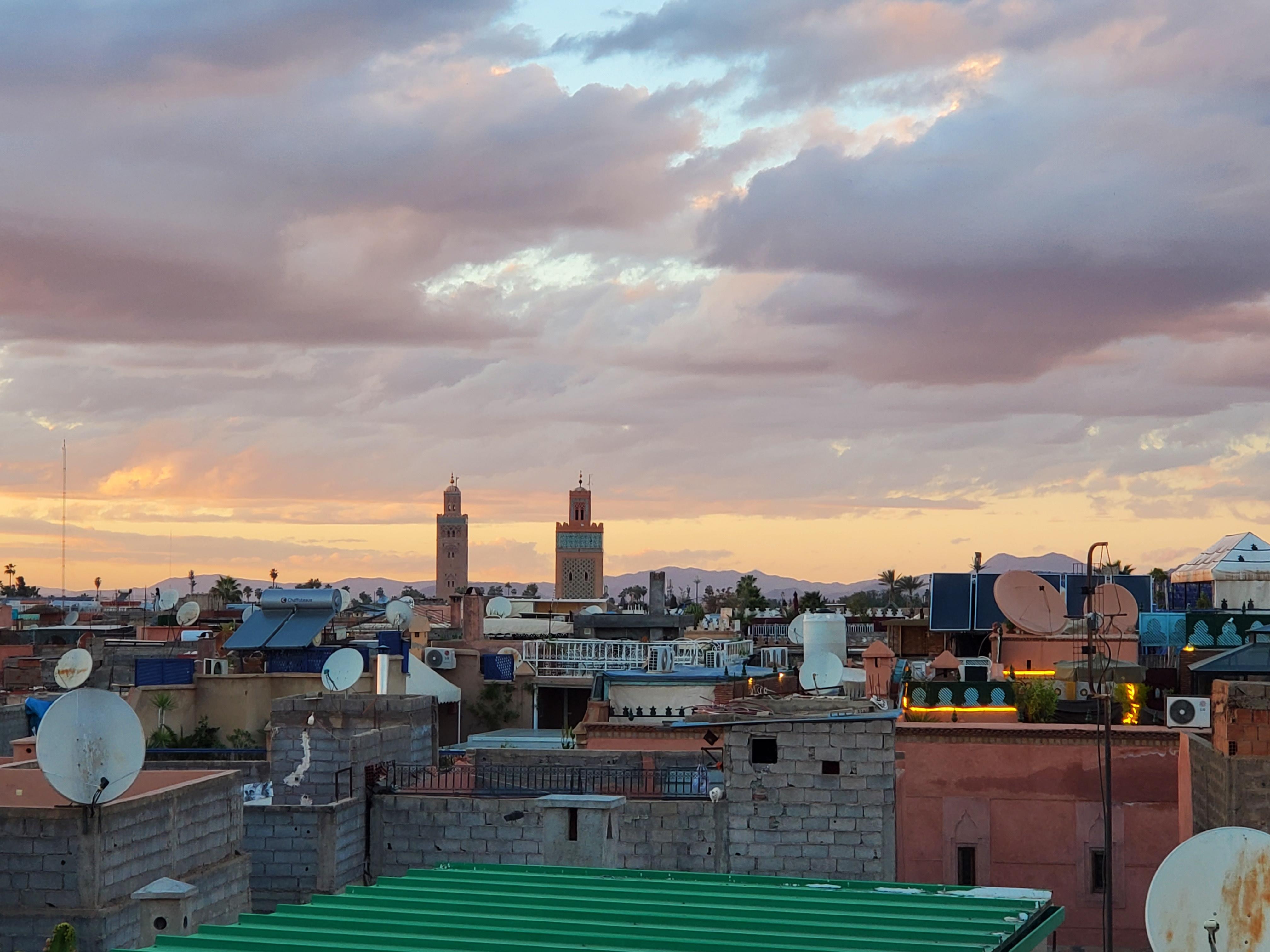 Rooftop view