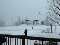 We skied right from the house!