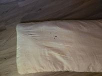 Upstairs pillow stain
