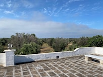 Meerblick von der Dachterrasse