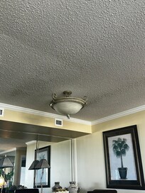Ceiling in dining room