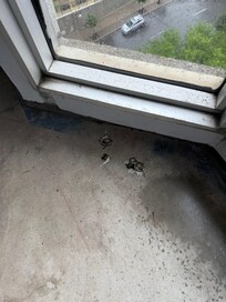 Balcony attached to my room.