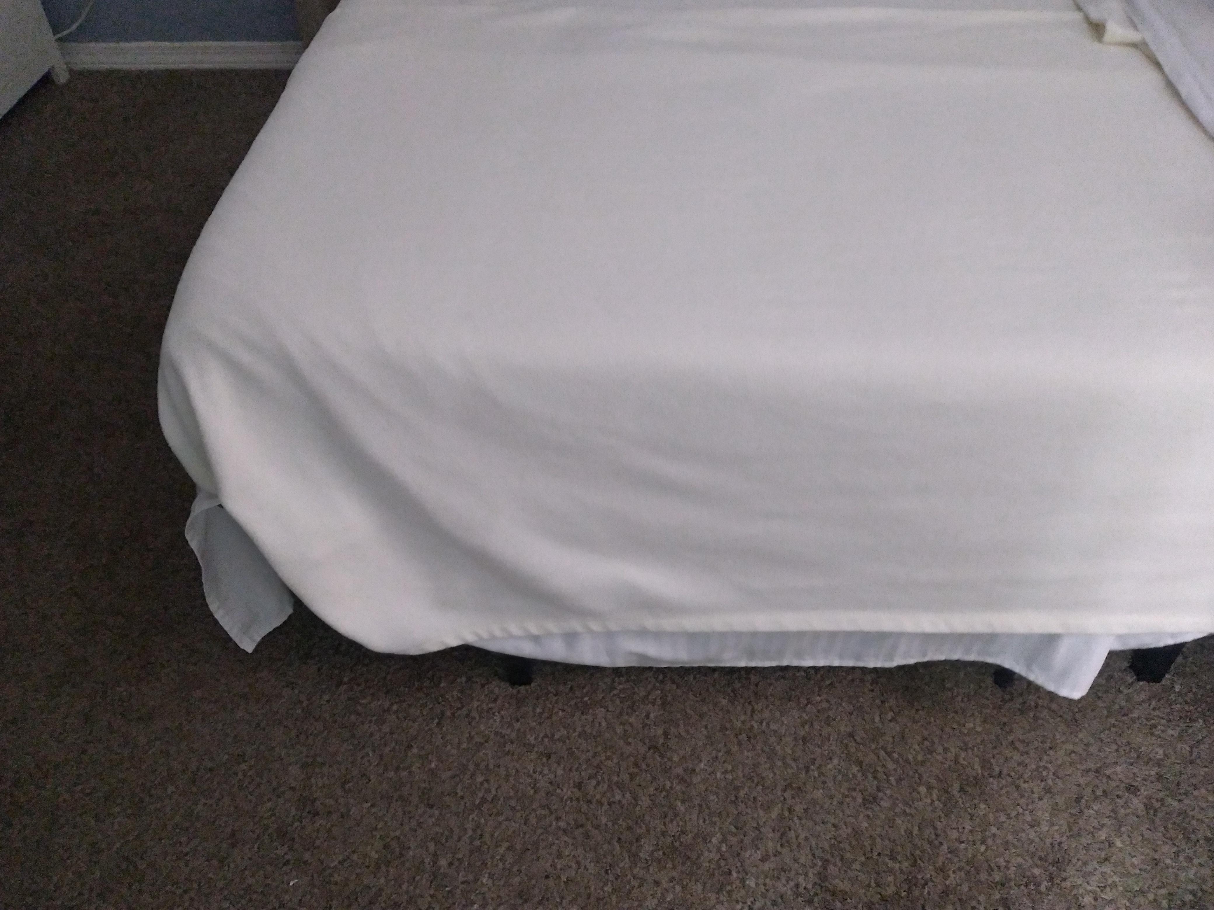 bed 2ft off floor on cheap frame