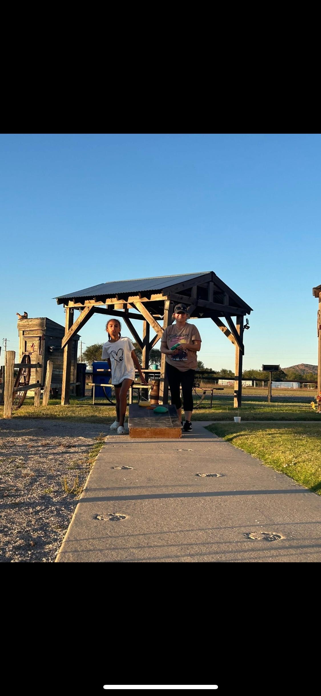 Corn hole was a great time. 