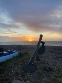 Sunrise on our first morning.