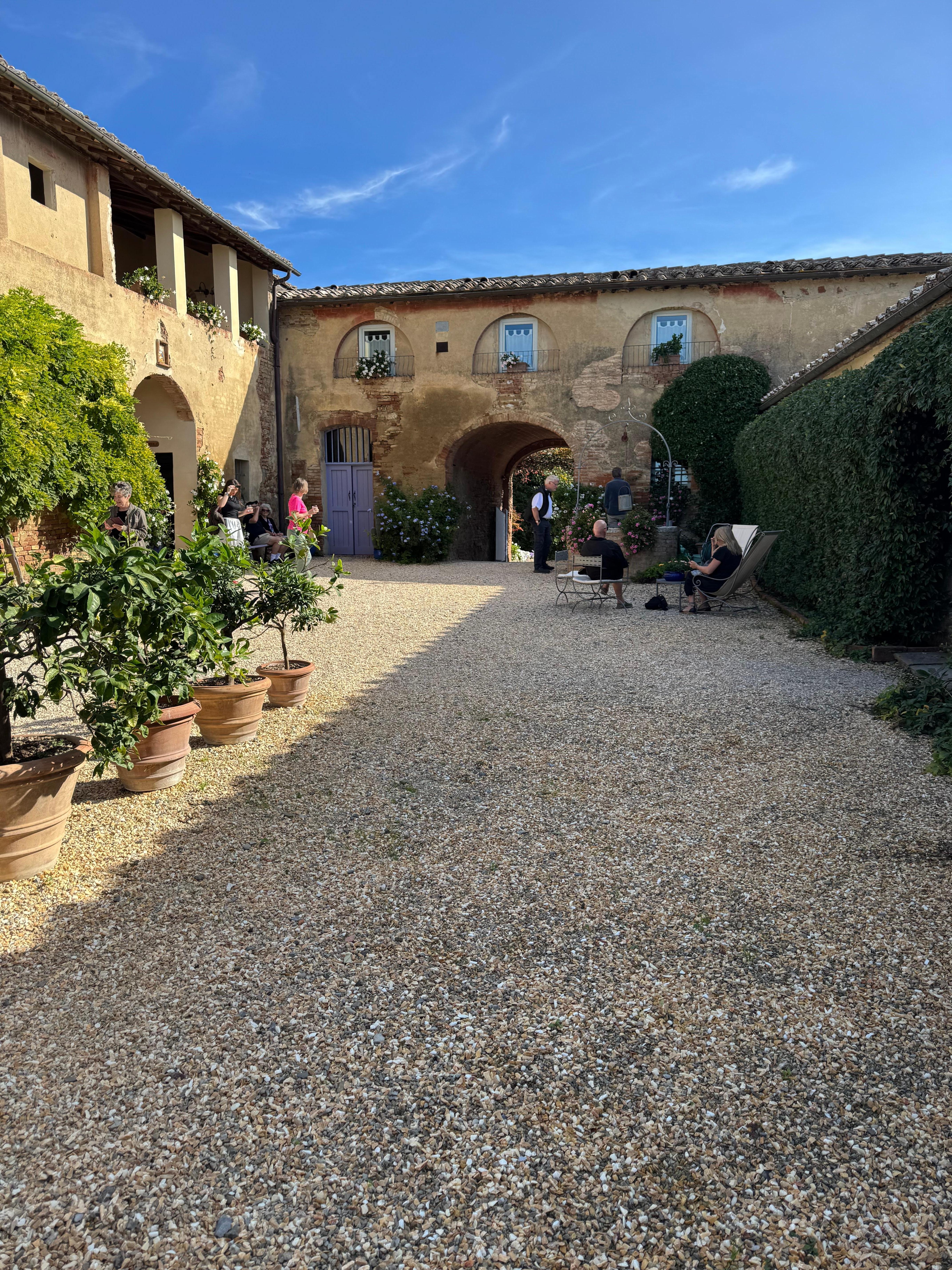 We participated in a winery tour, tasting and lunch at La Lastra. 