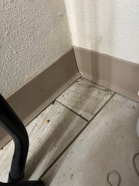 Dirt in corners