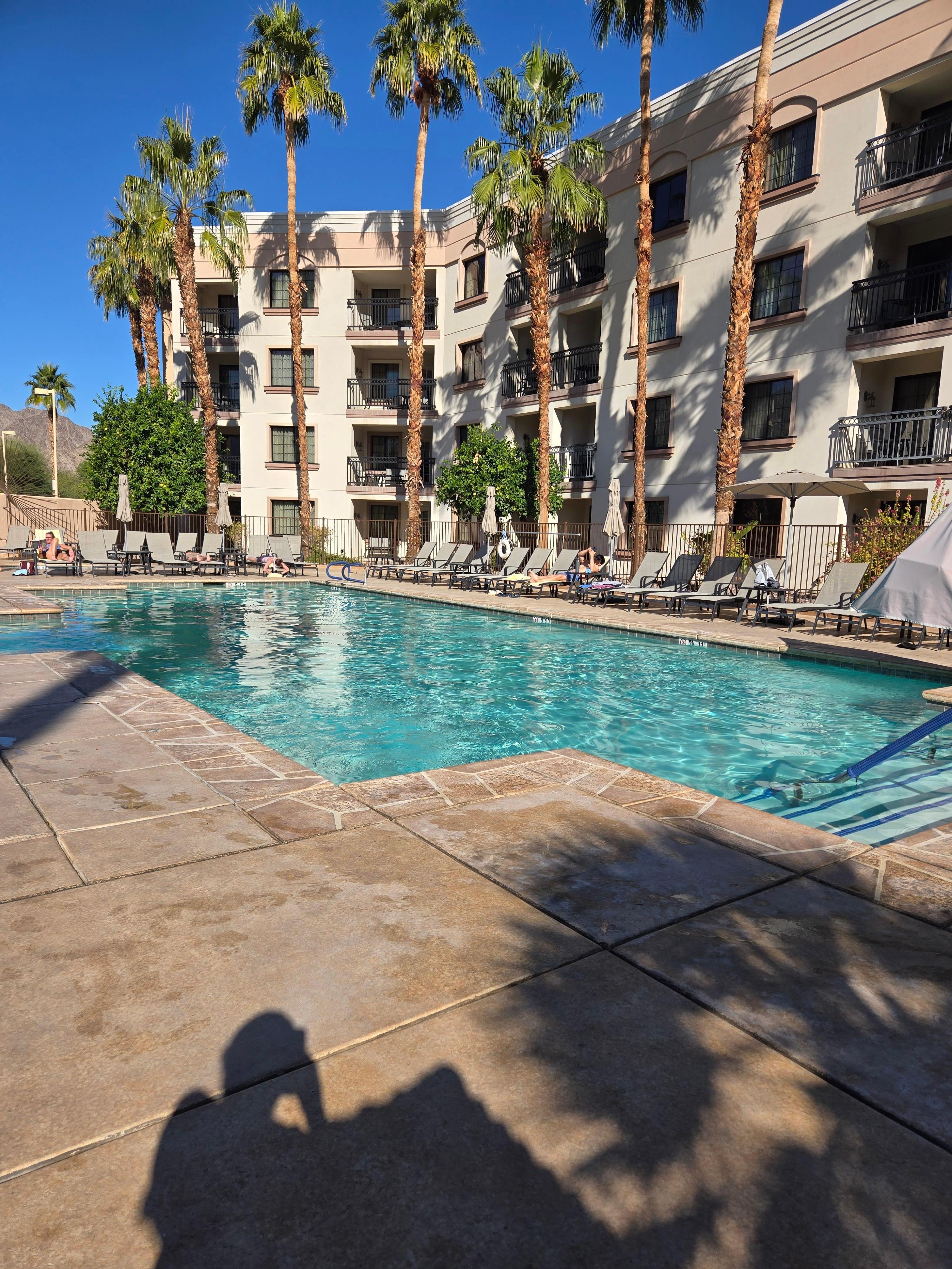 Heated pool and spa.