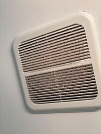 Dust covered vent