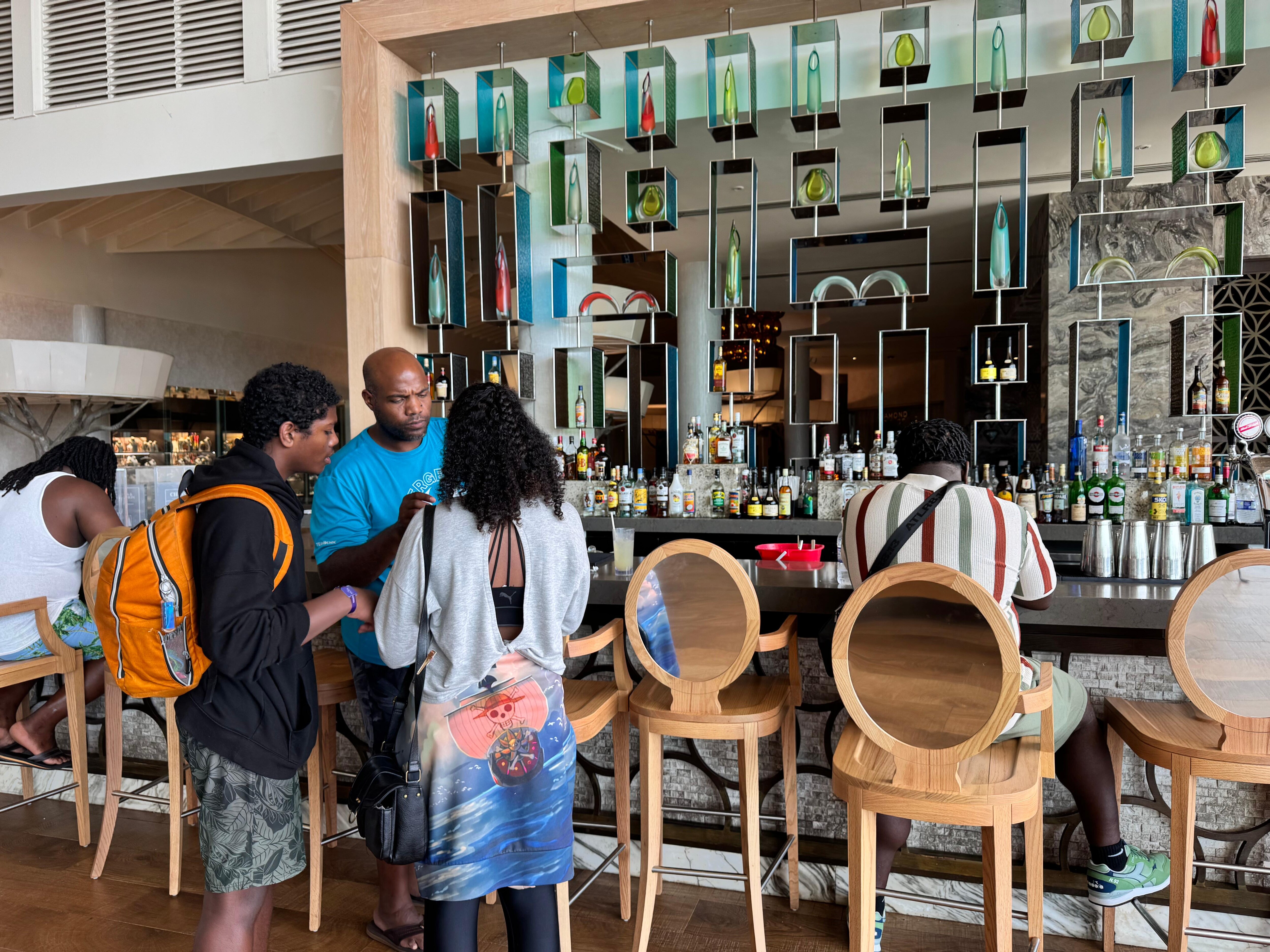 Great entrance hall with bar! Every area is perfectly decorated and staff always so friendly and helpful.