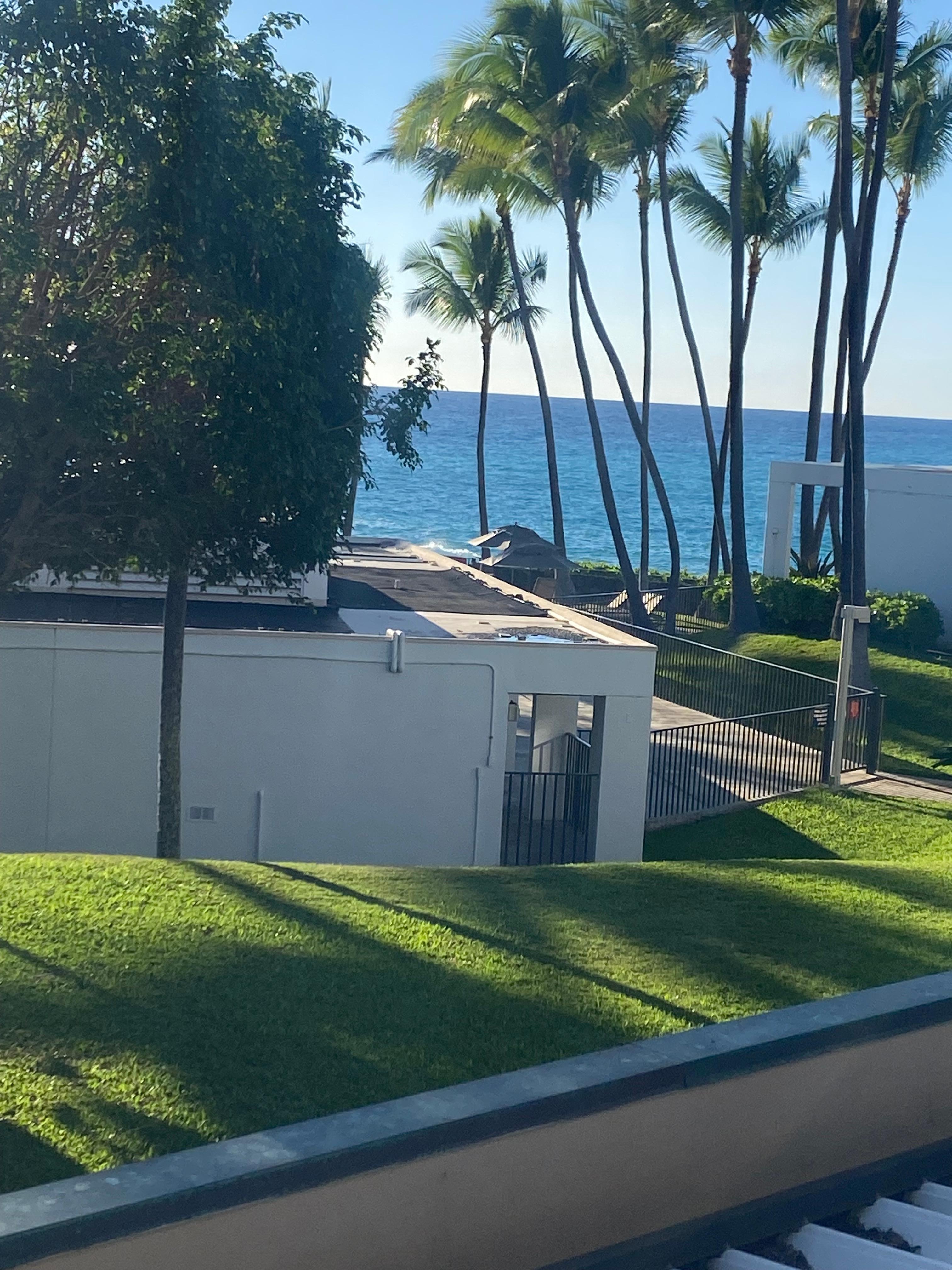 From the balcony of the condo we stayed in