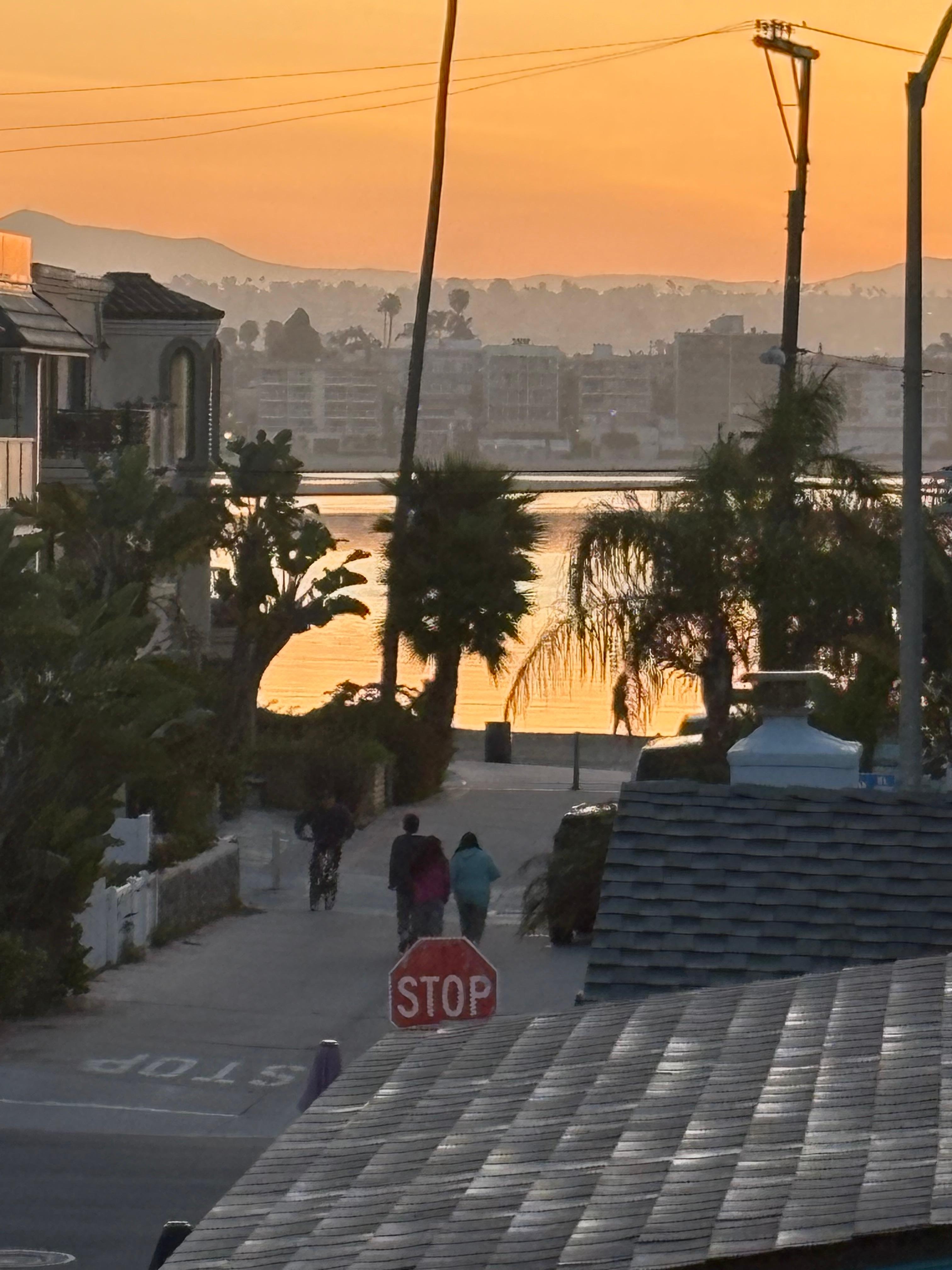 View to Marina side from upstairs master beautiful