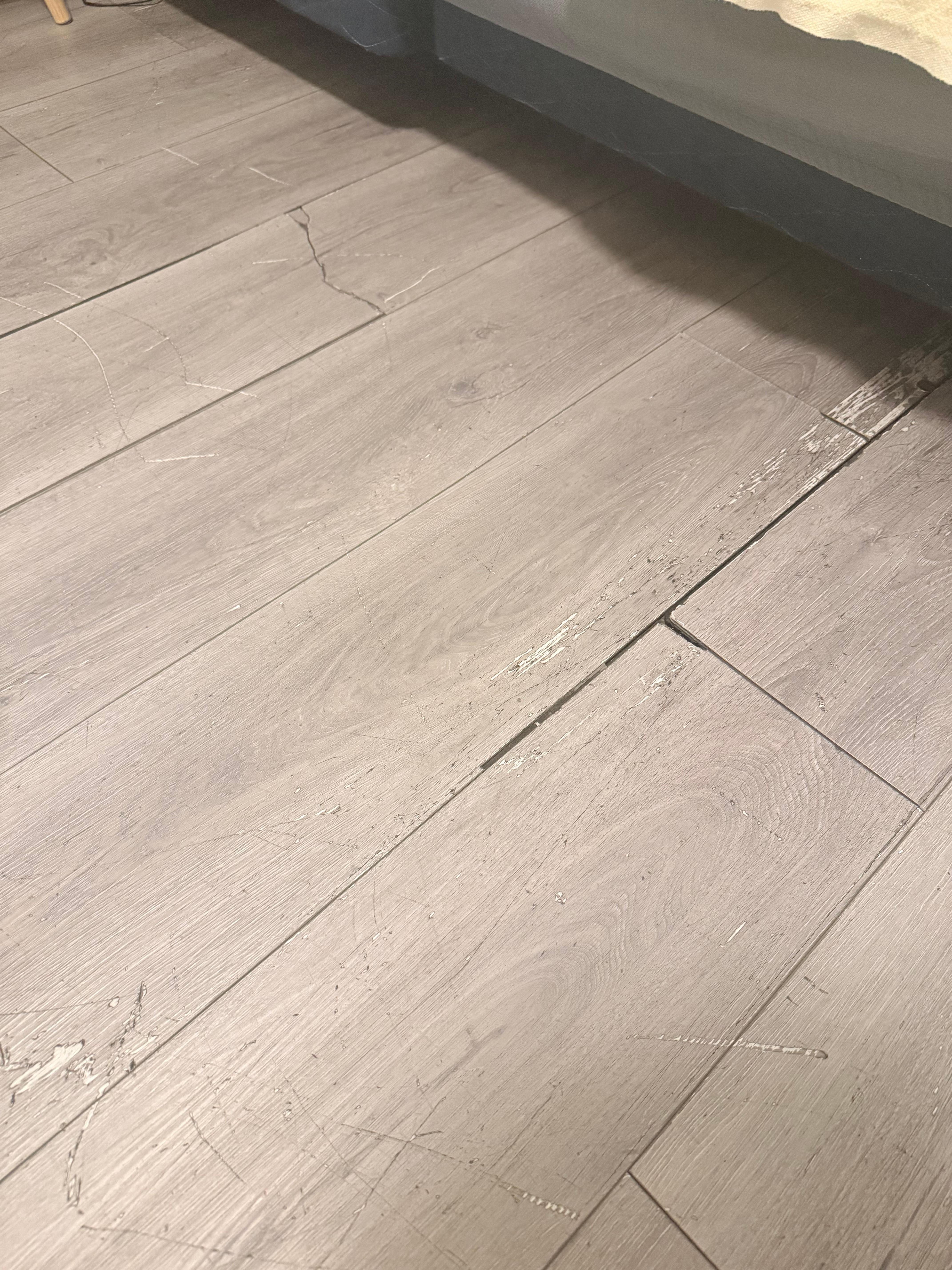 Flooring in terrible shape