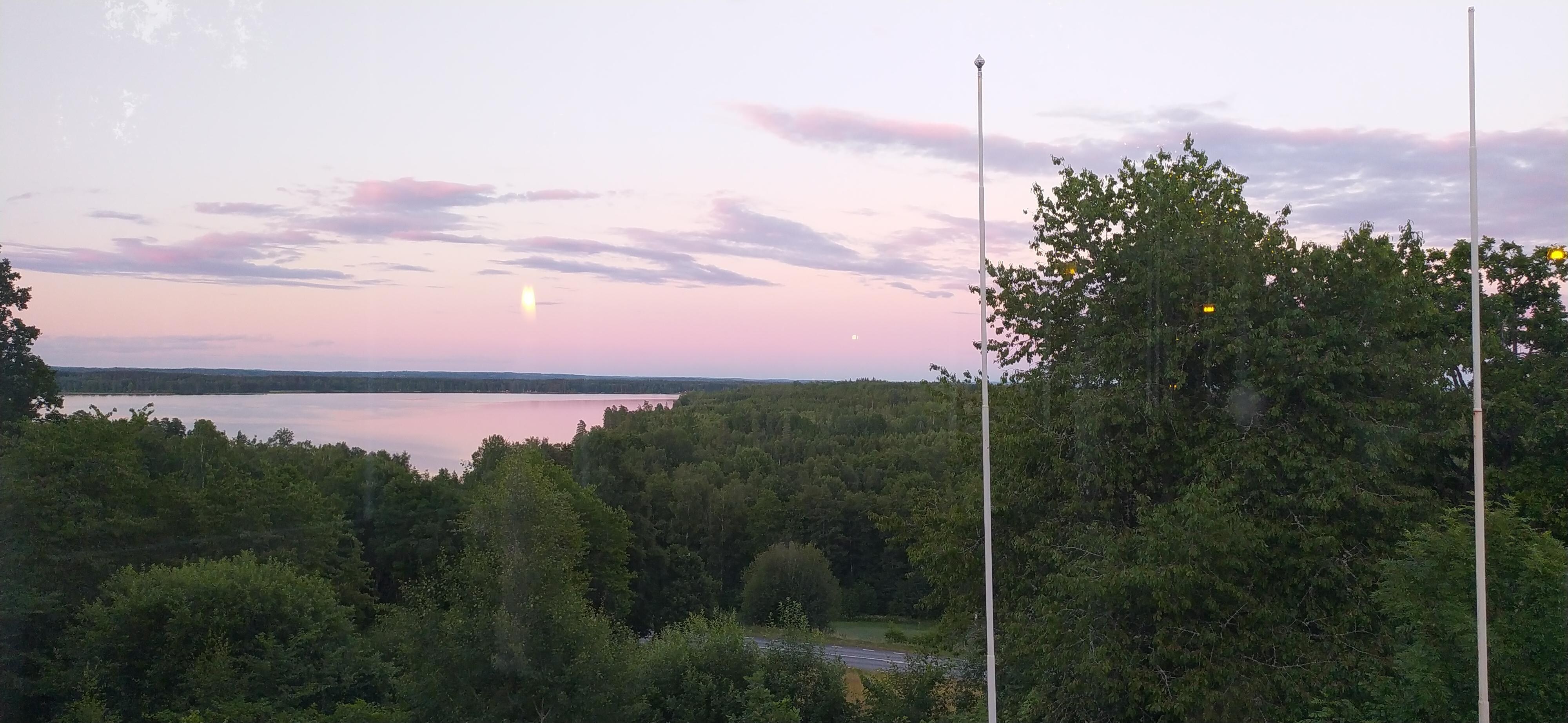 Utsikt från balkongen 