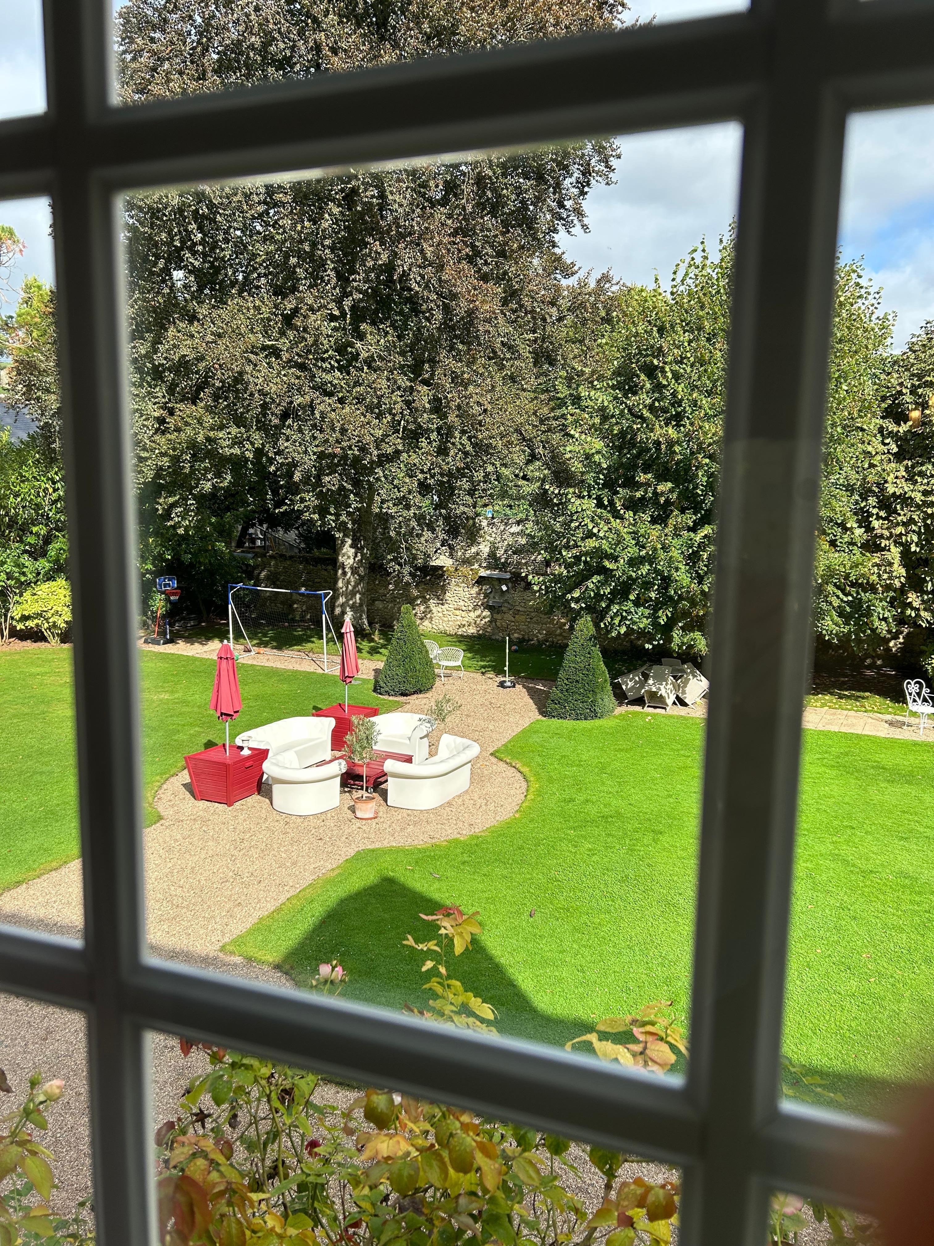 View from upstairs bedroom window