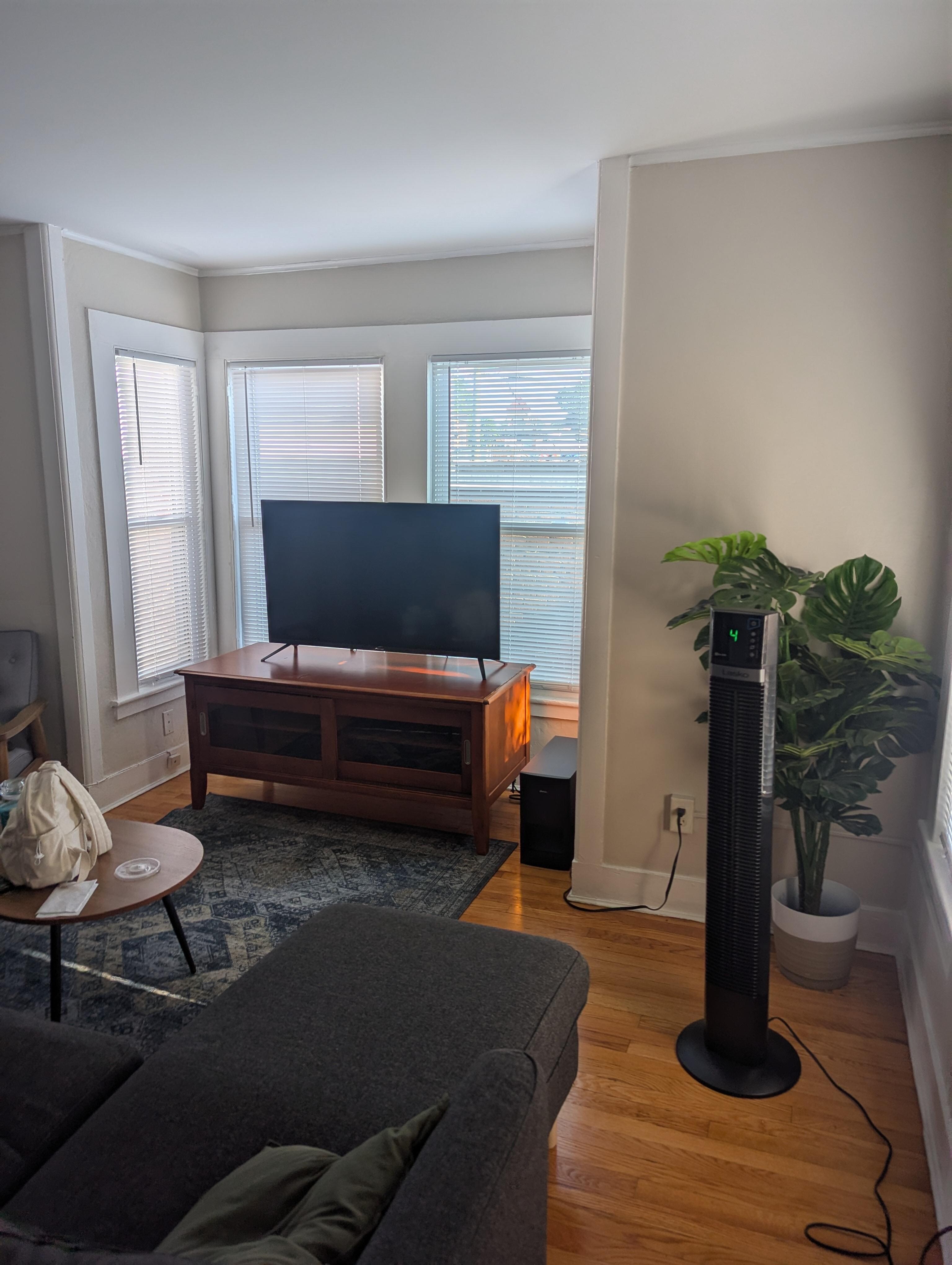 Part of the living room.