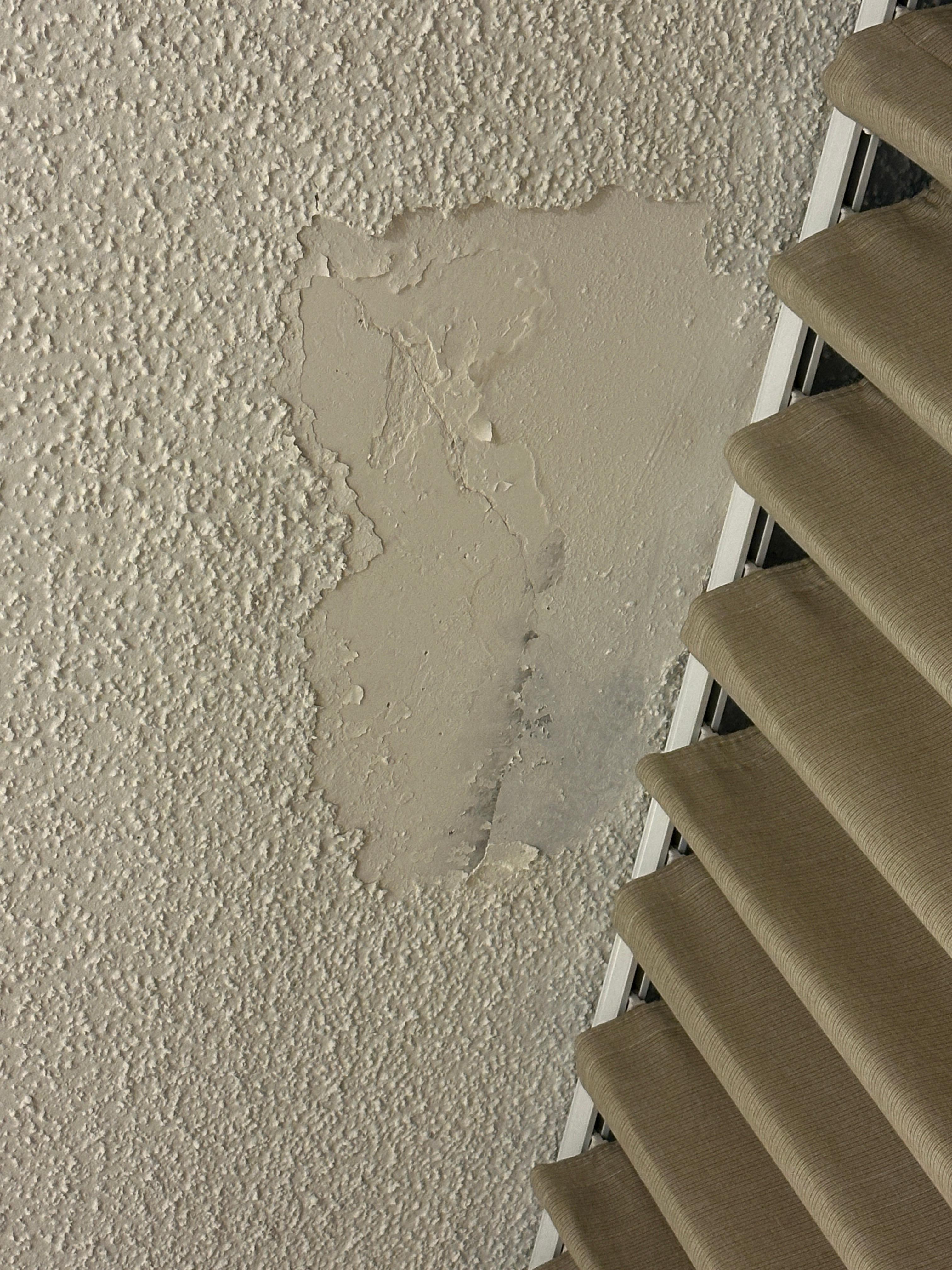 This was above the AC Unit, almost mold like. 