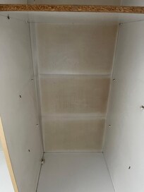 Cupboard inside wardrobe.