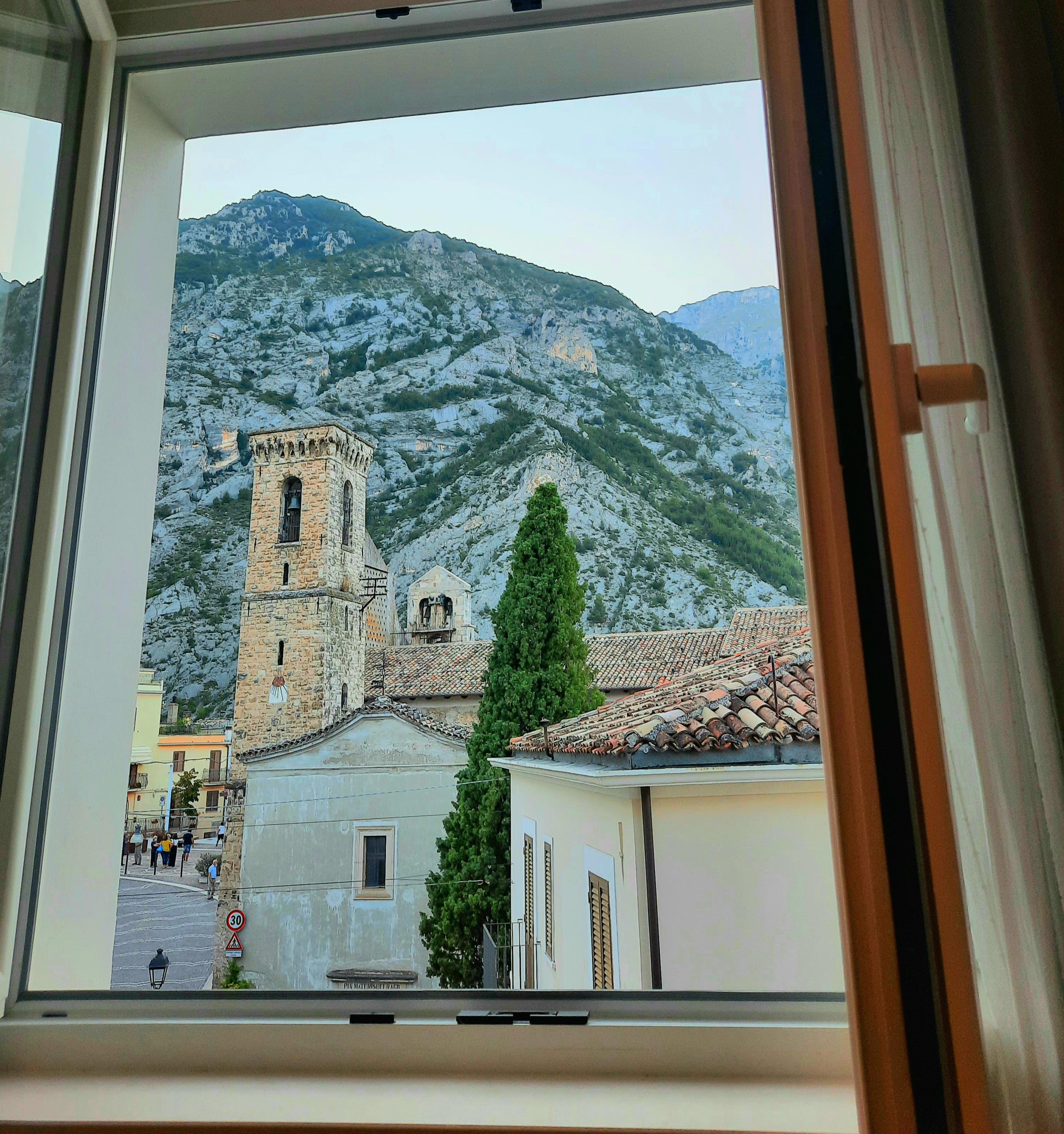 Vista dalla camera