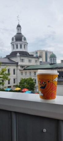Coffee with a view