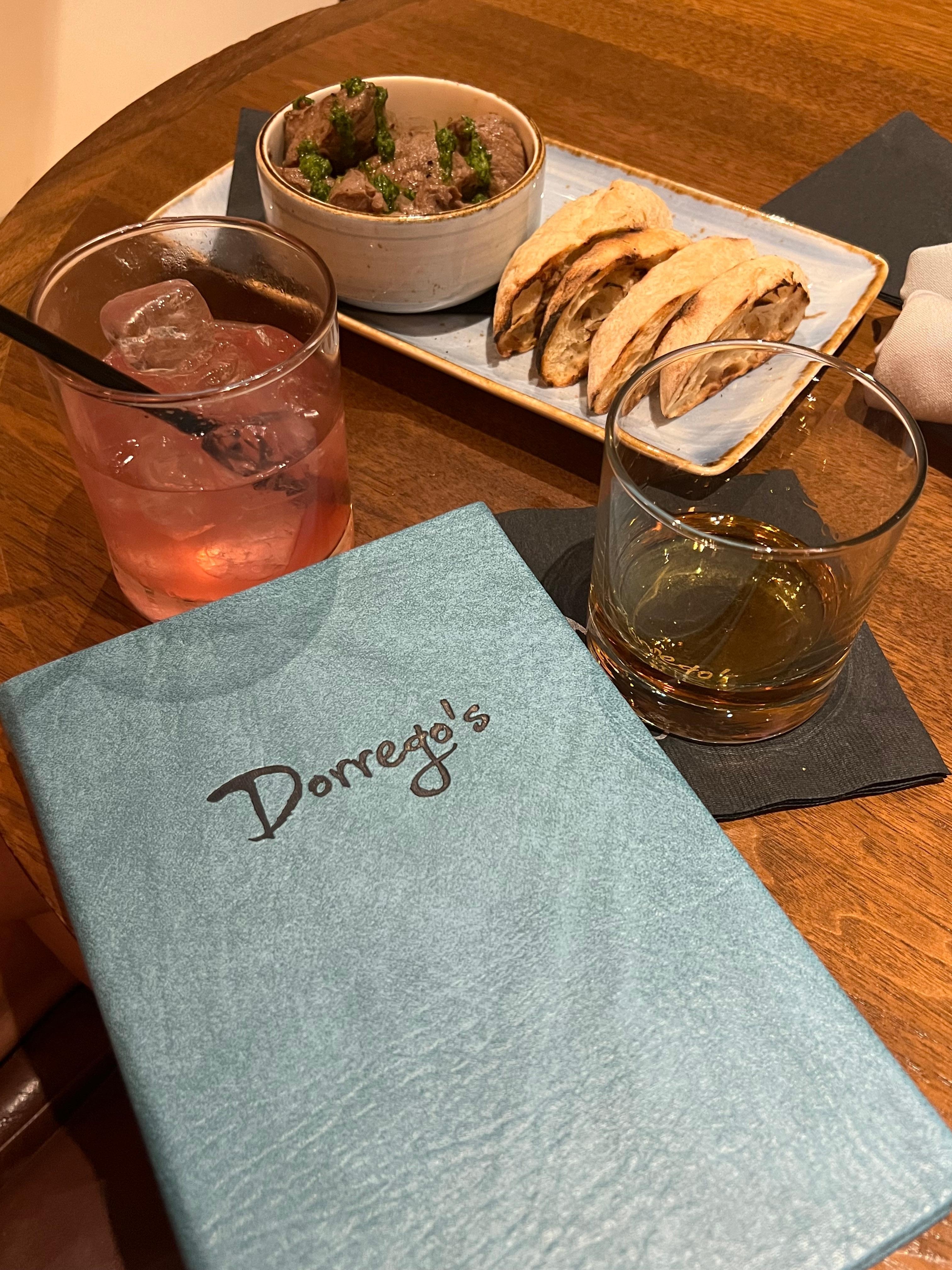 Delicious bites and well made drinks.