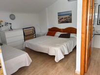 Sovrummet på övervåningen