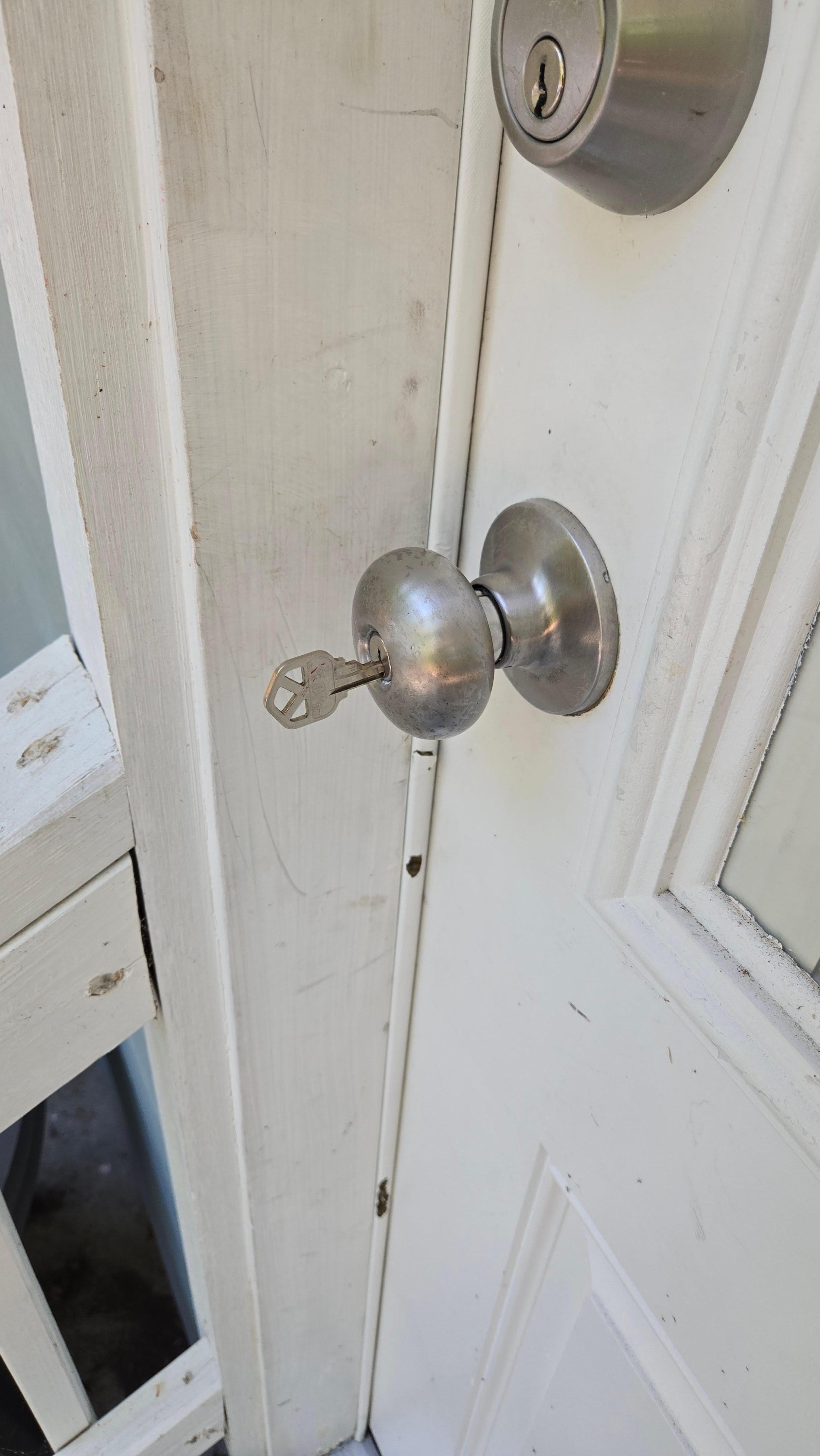 key stuck