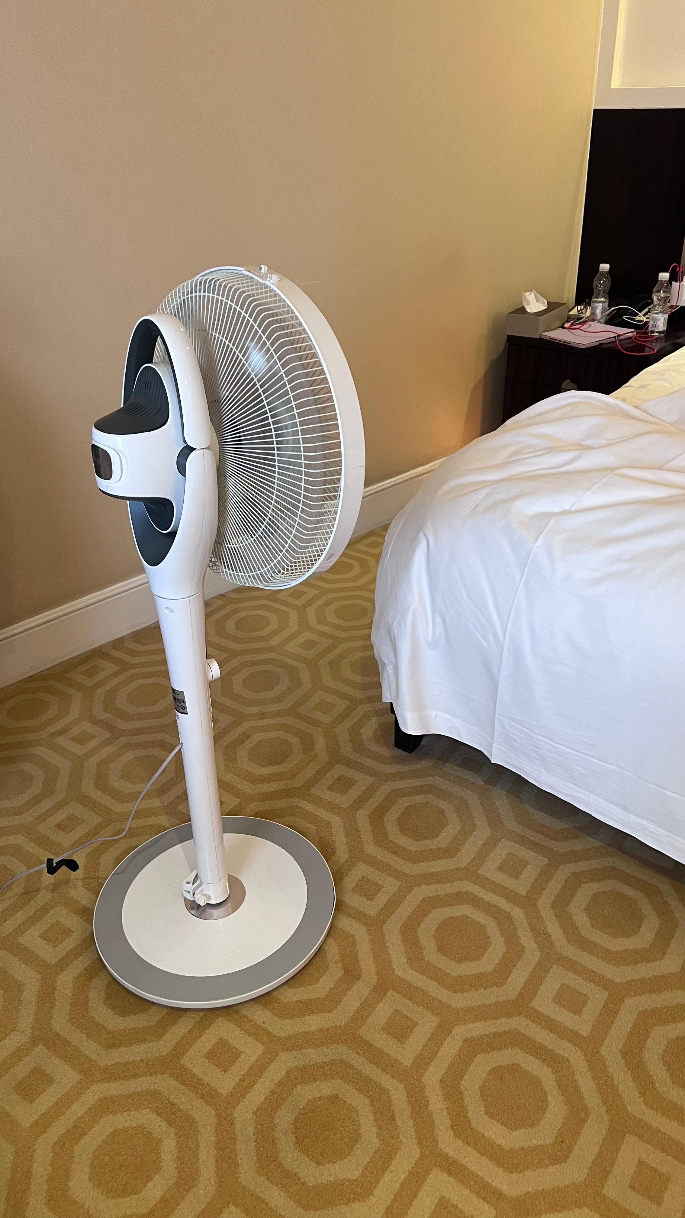 Needed an electric fan for air circulation 