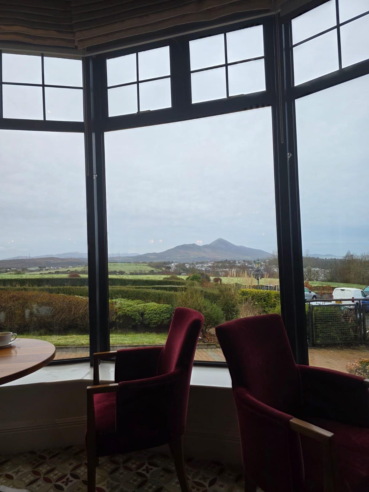 Breakfast with a view