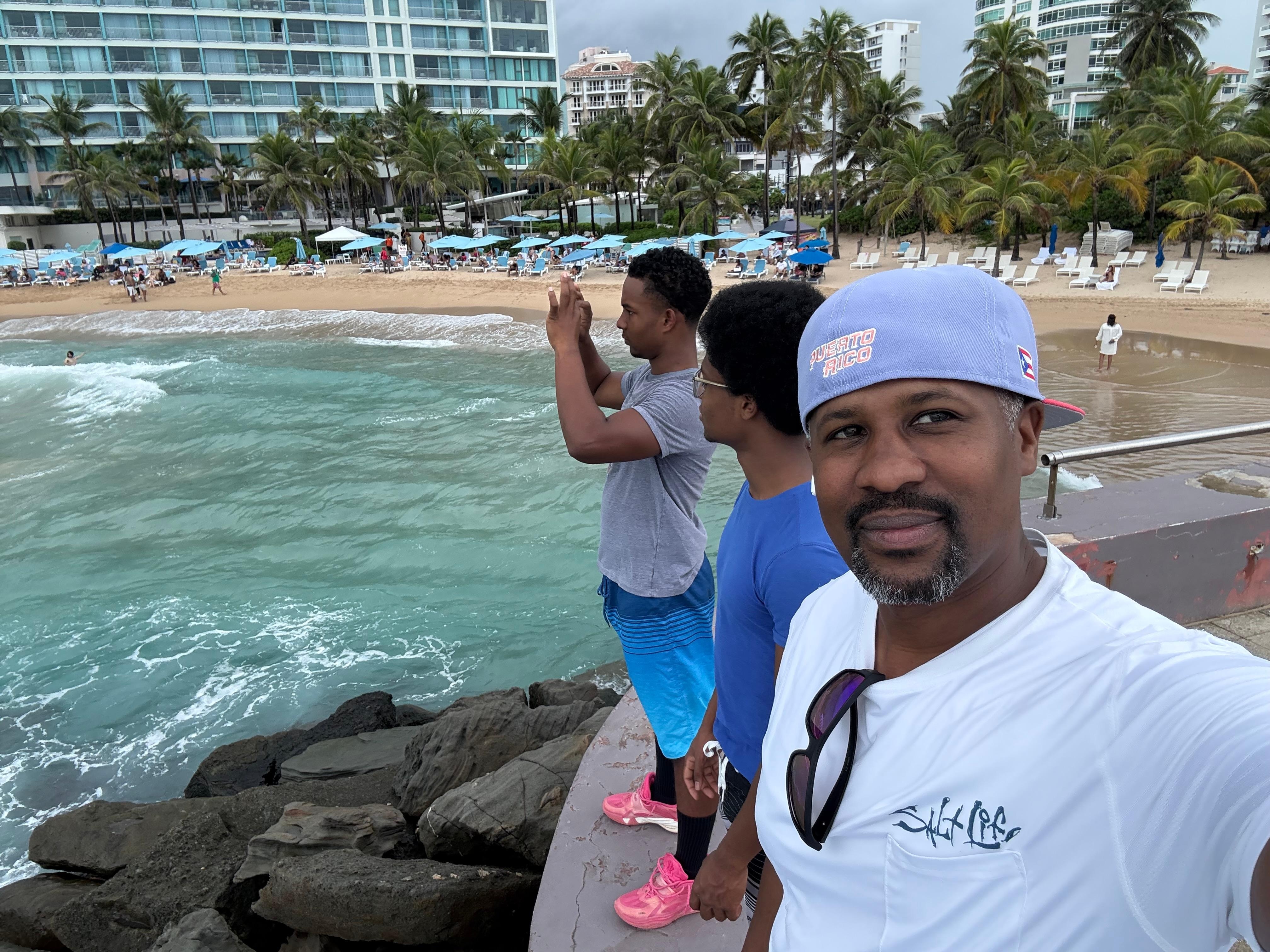 Beach across the street 