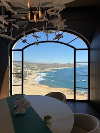 View from one of the restaurants