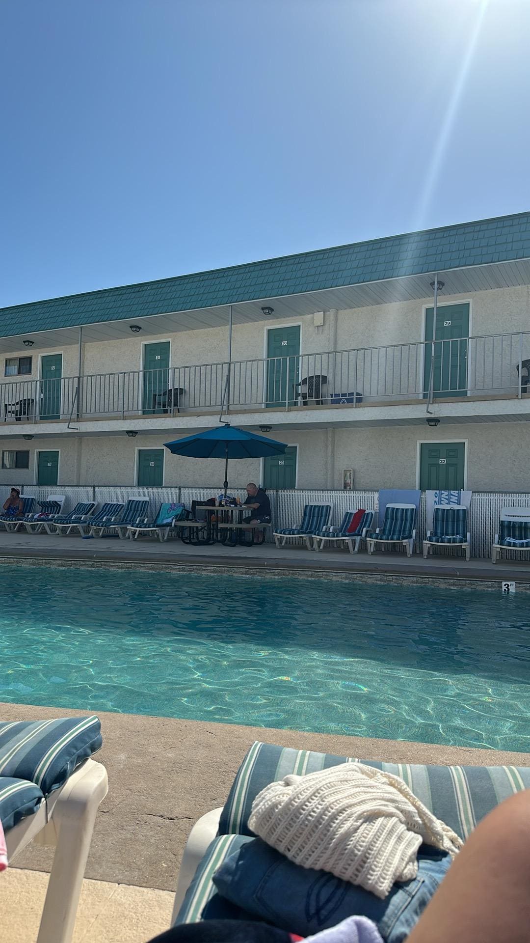 Pool was nice and clean