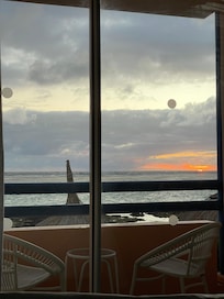 Vue du lit