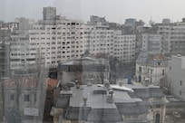 View of Bucharest from room 805