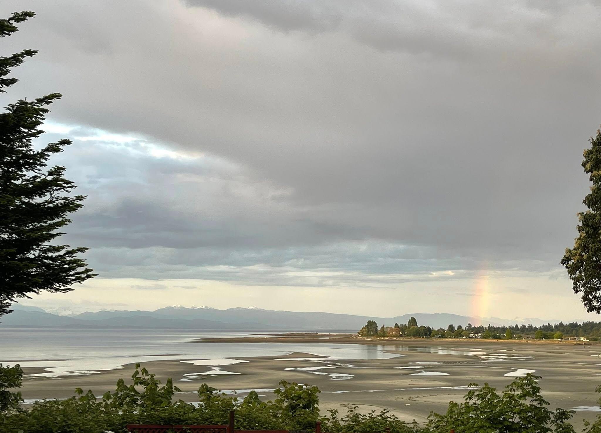View from the little RV Park and access to the Beach