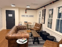 Outside the guest rooms