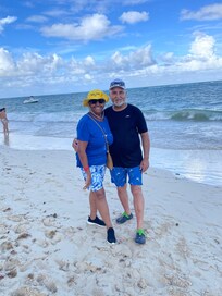 Beautiful, clean beach