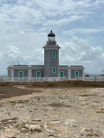 Lighthouse not far from the home.